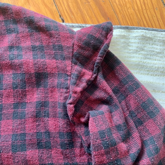 Mixed Threads Plaid Ruffle Flannel - Picture 3 of 8
